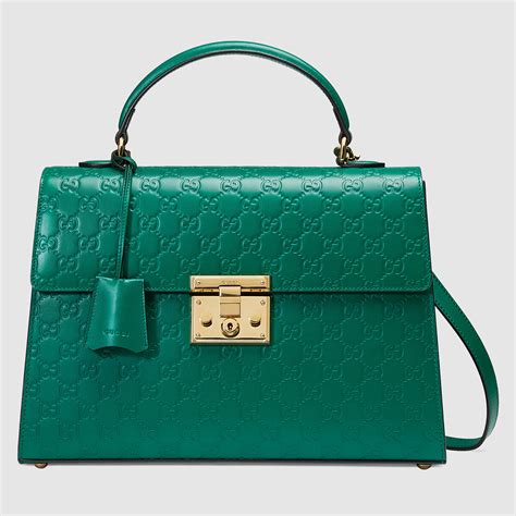 gucci bags green|gucci handbags in green leather.